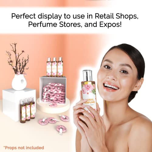 Marketing Holders 10 Inch Acrylic Display Riser Box No Lid White Square Retail Product Riser One Open Side Merchandise Storage Box Flippable Cubby for Expos and Tradeshows