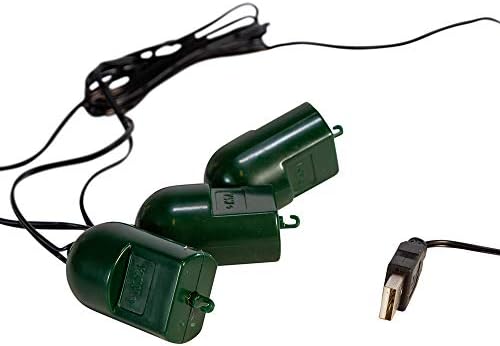 Kurt S. Adler USB Triple Twirl-It with DC Motors
