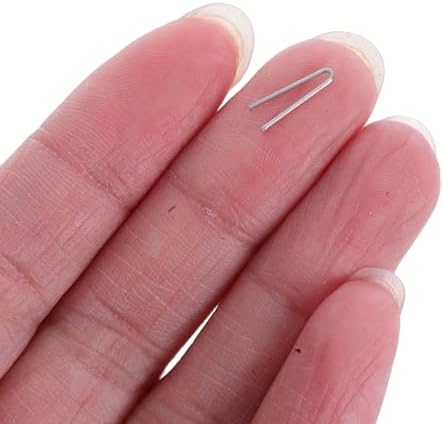 100pcs Tungsten Wire U Shaped Hanger Hooks for Ceramic Ornaments