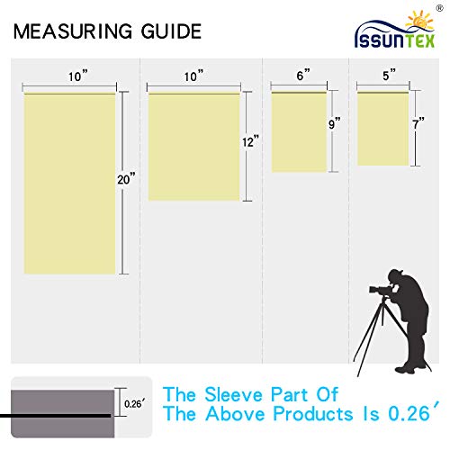 ISSUNTEX 6X9 ft/1.8X2.7 Meters Beige Background Photo Backdrop, Photo Studio, Collapsible High Density Screen for Video Photography and Television - color: Beige, size: 6X9 ft