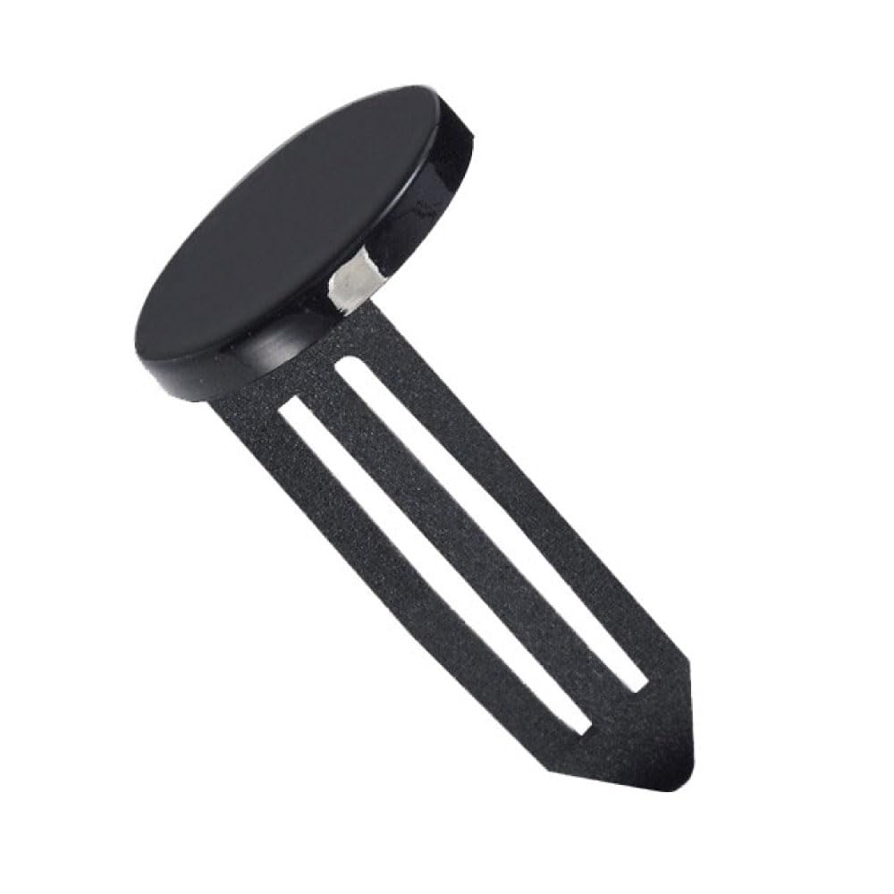 BankSupplies Keyhole Signals - Black Death Signal - Box of 25 - Non-Chip - Reusable & Long-Lasting - At-a-Glance Organization - Color Coded Plugs