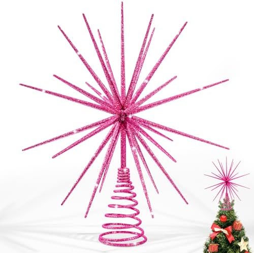 Christmas Tree Topper - 3D Burst Tree Topper Decoration