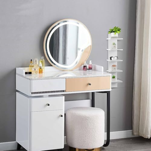5 Tier Wall Shelf Unit - Lack Floating Shelf White，2 Pack - Narrow Smooth Laminate Finish - Vertical Column Wall Decor Mount Floating Storage Home Decor Organizer Tall Tower Utility Shelf - style: 2 PCS，5 Tier, white