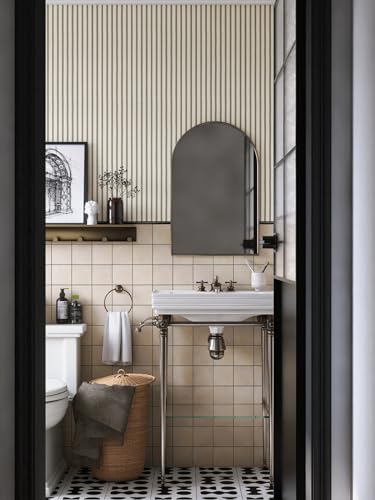 myforHD Wallpaper Peel and Stick Wood Grating Stripe Self-Adhesive Wallpaper Faux Wood Contact Paper Wood Slats Self Adhesive Wall Paper PVC Vinyl Film Removable Waterproof (Wood C, 17.3" x 118") - color: Wood C, size: 17.3" x 118.1"