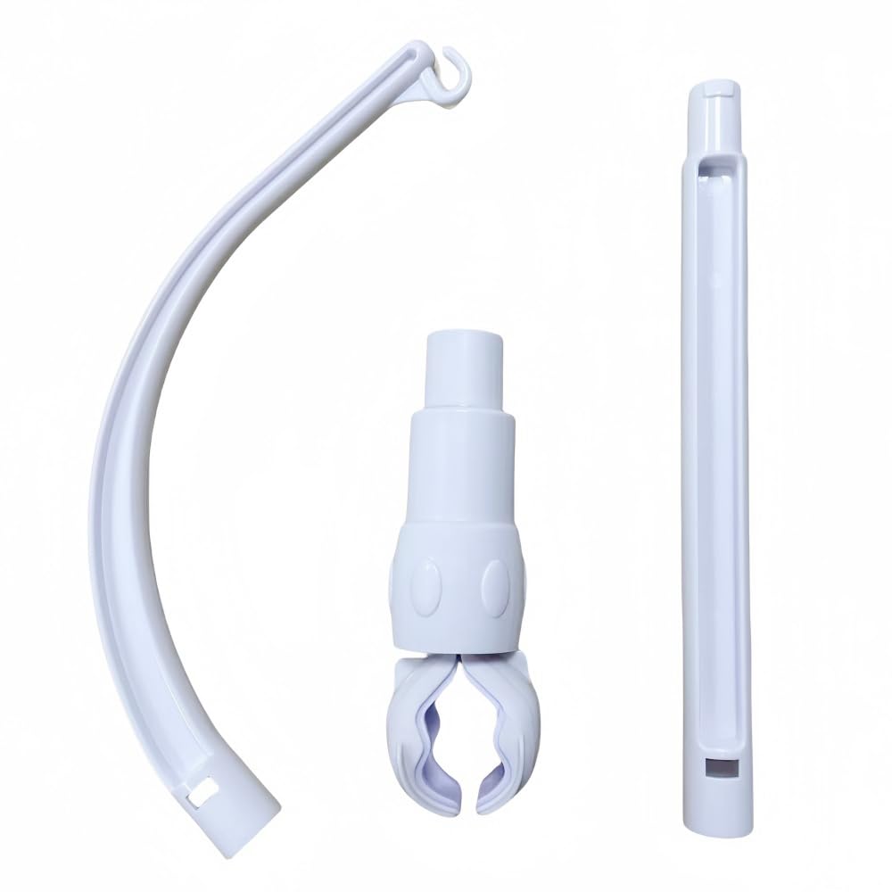 Accfore DIY 23 inches Crib Mobile Arm Nursery Mobile arm Baby Mobile Hanger, Mobile arm for Crib,The Claw Part can be Adjusted Width,DIY Toy Decoration (Crib Mobile Arm)