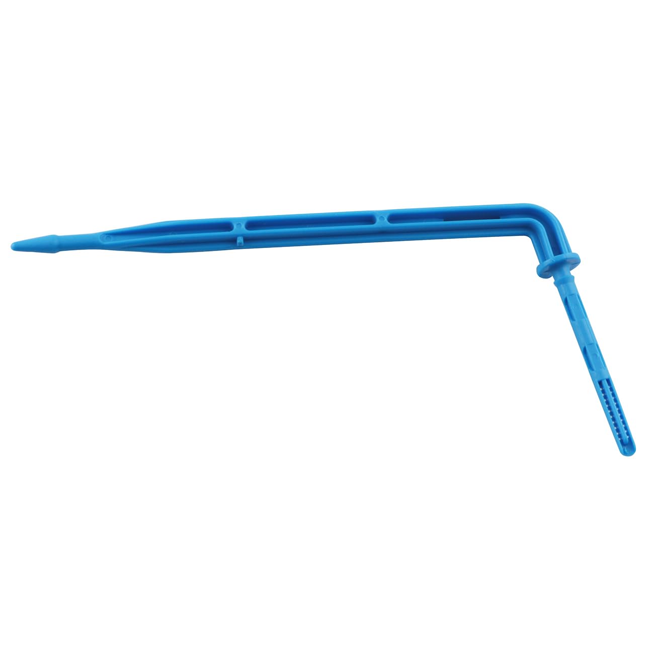 LQ Industrial 100PCS 37x108mm Plastic Irrigation Support Stakes Indoor Plants and Flower Automatic Drip Irrigation System Easy Installation Watering Tool for Efficient Garden and Care