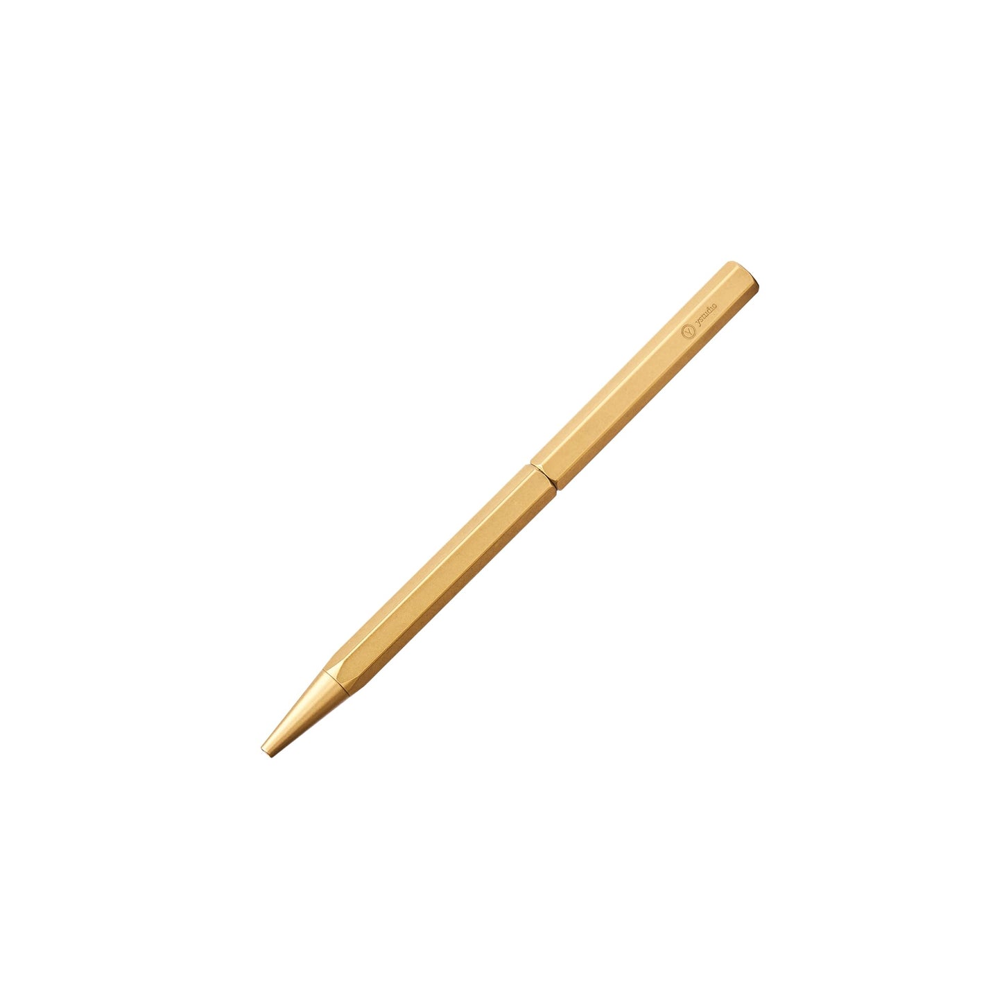 YSTUDIO Classic Luxury Revolve Ballpoint Pen,Gilded Nib,Gorgeous Finish,Trustworthy Pen Gift for Men&Women-Elegant, Reliable,Nice Pen for Writing-brass