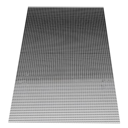 KASTLITE Chrome Egg Crate Fluorescent Light Covers - 23 5/8” x 47 5/8” Polystyrene Drop Ceiling Grid Diffuser & HVAC Air Vent Grille - 1/2"x1/2"x3/8" Cell Eggcrate Panels, 3-Pack - Manufactured in USA - color: Chrome