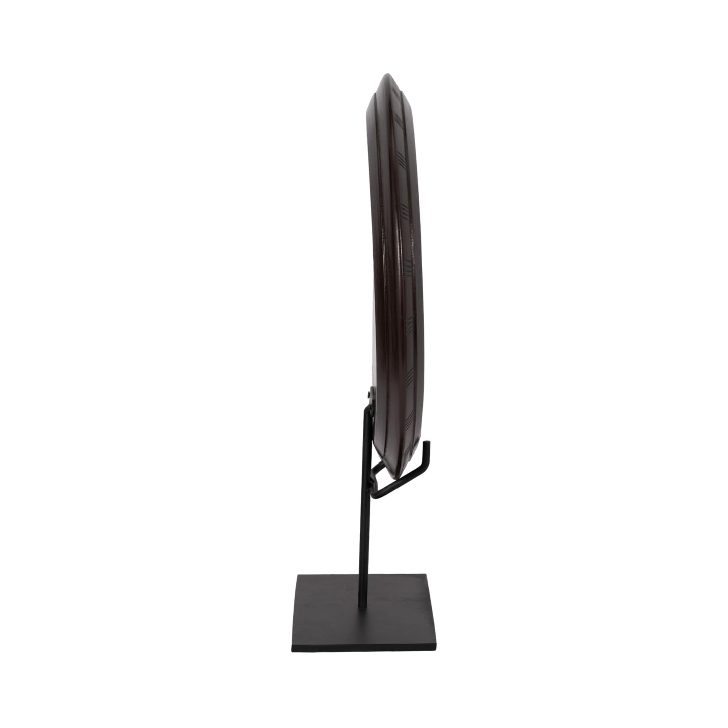 Sagebrook Home Boho Decorative Sculpture - Handcrafted Wood & Metal Artwork - Rustic Tabletop Accent for Home & Office - Stylish Living Room & Bedroom Decor - 24" Brown