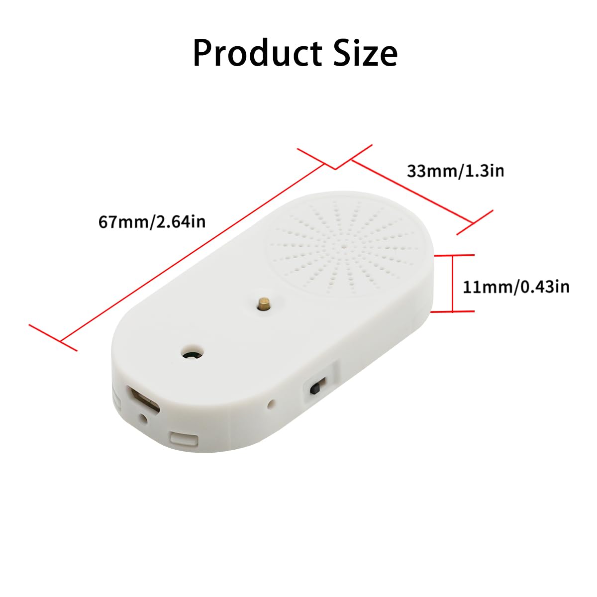 Sound Module Voice Chip for Gift Box,16 MB MP3 Light Sensor Control Activated Music Audio Box,for Crafts, Christmas, New Year Greeting Cards,with Speaker.