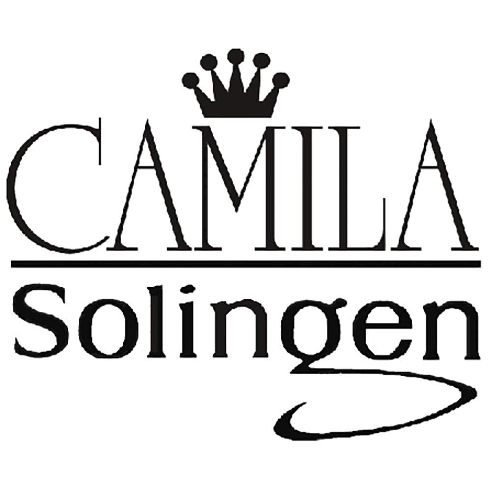 Camila Solingen CS12 Professional 4" Fingernail Toenail Nipper/Clipper/Cutter for Manicure/Pedicure. Heavy Duty Precision Super Sharp Curved Carbon Steel 15mm Blade from Solingen Germany (Silver)