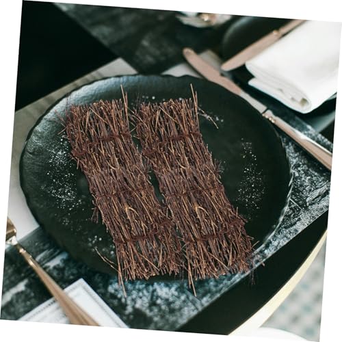 6pcs Japanese Sashimi Plate Rustic Sushi Tray Food Photography Props Table Decoration for Japanese Style Cuisine