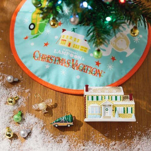 Hallmark Keepsake 2.51" Mini Christmas Tree Topper, National Lampoon's Christmas Vacation ShowToppers Musical With Light, Christmas Movie Gifts