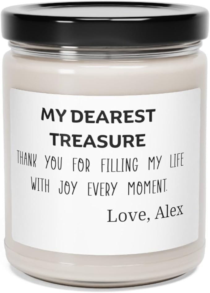 Anniversary Candle for Boyfriend, Funny Birthday Gift for Her Girlfriend Boyfriend, Couples Gifts Ideas for Husband Wife, Soy Scented Candle for Couple, Candles Birthday Gifts