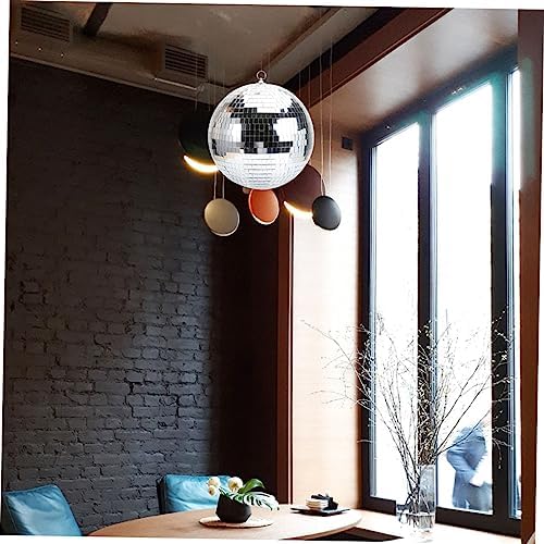 LIFKOME Delicate Mirror Disco Decoration Hook Reflective Hanging Ornaments for Ktv Bar and Party Atmosphere Enhancement