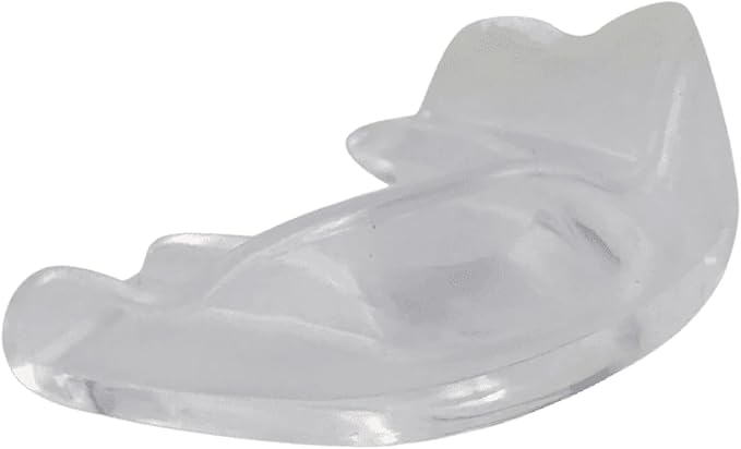 DAMAGE CONTROL High-Impact Mouth Guard – Sports Mouthguard for Boxing, Football, Hockey, Lacrosse & Basketball, Protects Teeth & Jaw, Protective Mouthpiece for Adults & Youth (Adult, Clear 2.0)