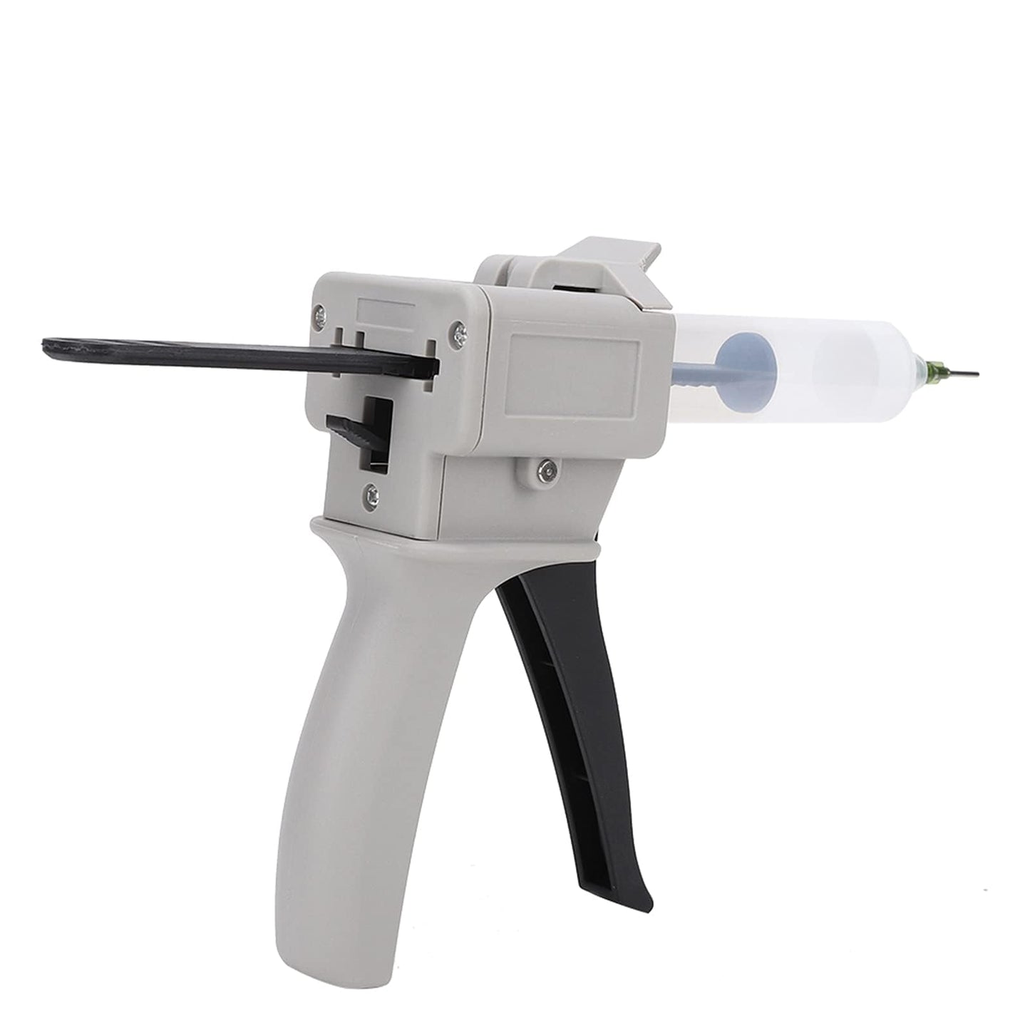 Dispenser Glue Gun, 30ml Manual Dispenser Glue Gun Plastic Manual Single Tube Handle Tool for Pressing Squeezing