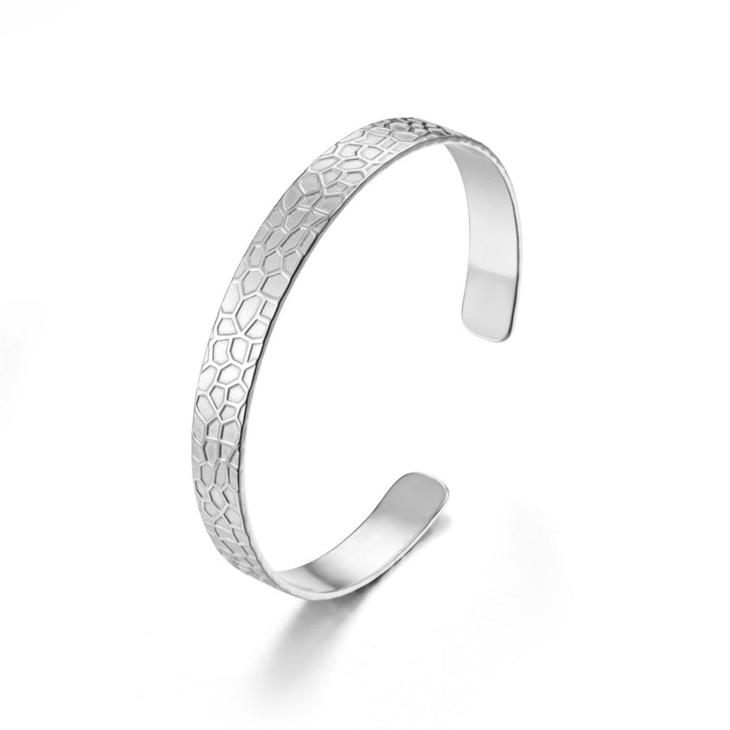 Handmade 925 Sterling Silver Bangle Bracelets For Women Hammered Bangle Bracelets Wide Band Chunky Bangles Adjustable Open Cuff Bangle Bracelets For Women Minimalist Wrap Bangle Bracelets Jewelry Gift