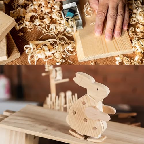 3X8X1 Inch Solid Wood Carving Blocks, 4 Pcs Wooden Art Block, Unfinished Wood Blocks for Art and Crafts DIY Carving Whittling for Adults Beginner Experts - size: 3x8x1 Inch