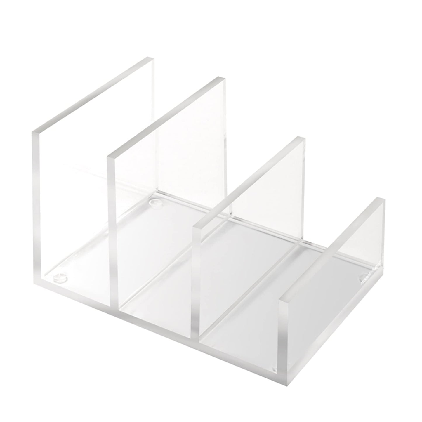 russell+hazel Acrylic Tray Bundle, Office Supplies, with Bloc Tray, Tape Dispenser, Mini Collator, 3 Pieces