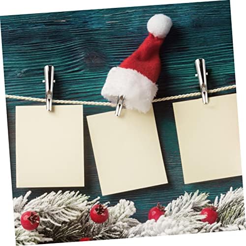 Cabilock 200pcs Garden Decoration Clips Multifunctional Clamps for Xmas Tree Ornaments Home Decor and Floral Arrangements Easy to Install and for Holiday Use