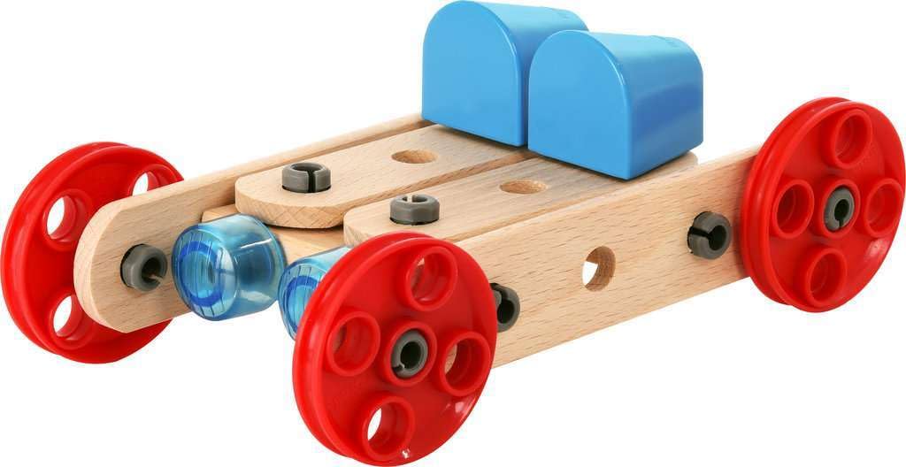 BRIO Builder Starter Set 34586 - Comprehensive 49 Piece STEM Building Set - Enhanced with Wood and Plastic Pieces - Ideal Learning Toy for Kids Aged 3 and Up - MESH Accredited