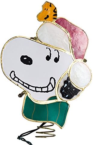 Kurt Adler Snoopy Lighted Treetop, 9-Inch