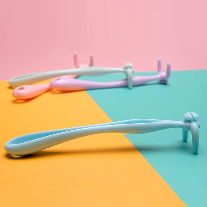 Colorful Design Dental Floss Handle 3 Counts for Adults and Kids Teeth Cleaning Interdental Brush Unflavored Floss Picks floas Holder Reusable Flosser