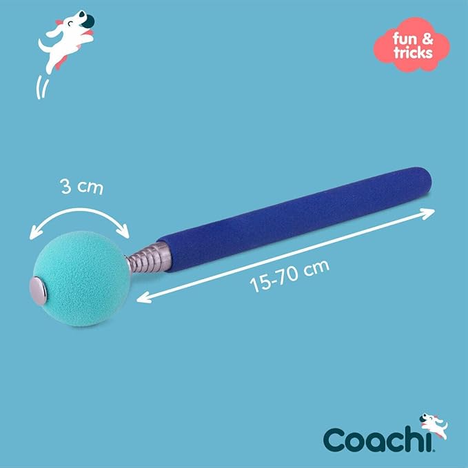 Coachi Target Stick | Navy/Light Blue
