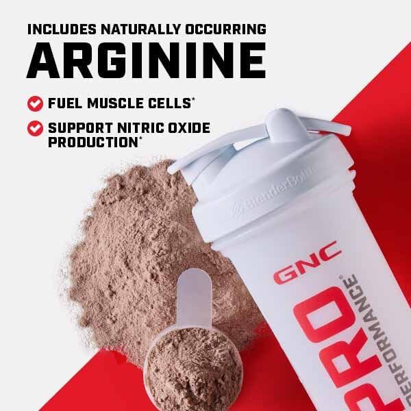 GNC Pro Performance Weight Gainer Protein Powder, 50g Protein, High Calorie, 700 Calories, Supports Mass and Muscle Recovery, MCT, BCAA, 3rd Party Tested, Double Chocolate, 6 Servings, 2.5 lbs