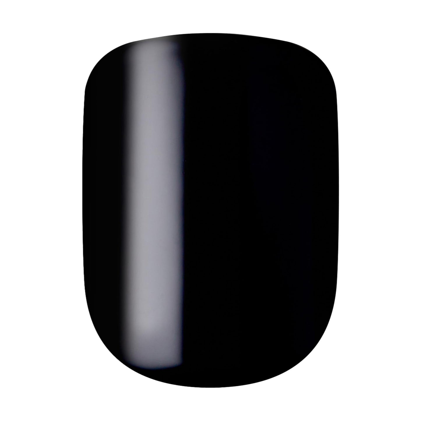 Kiss Impress No Glue Mani Press On Nails, Color, 'All Black', Black, Short Size, Squoval Shape, Includes 30 Nails, Prep Pad, Instructions Sheet, 1 Manicure Stick, 1 Mini File