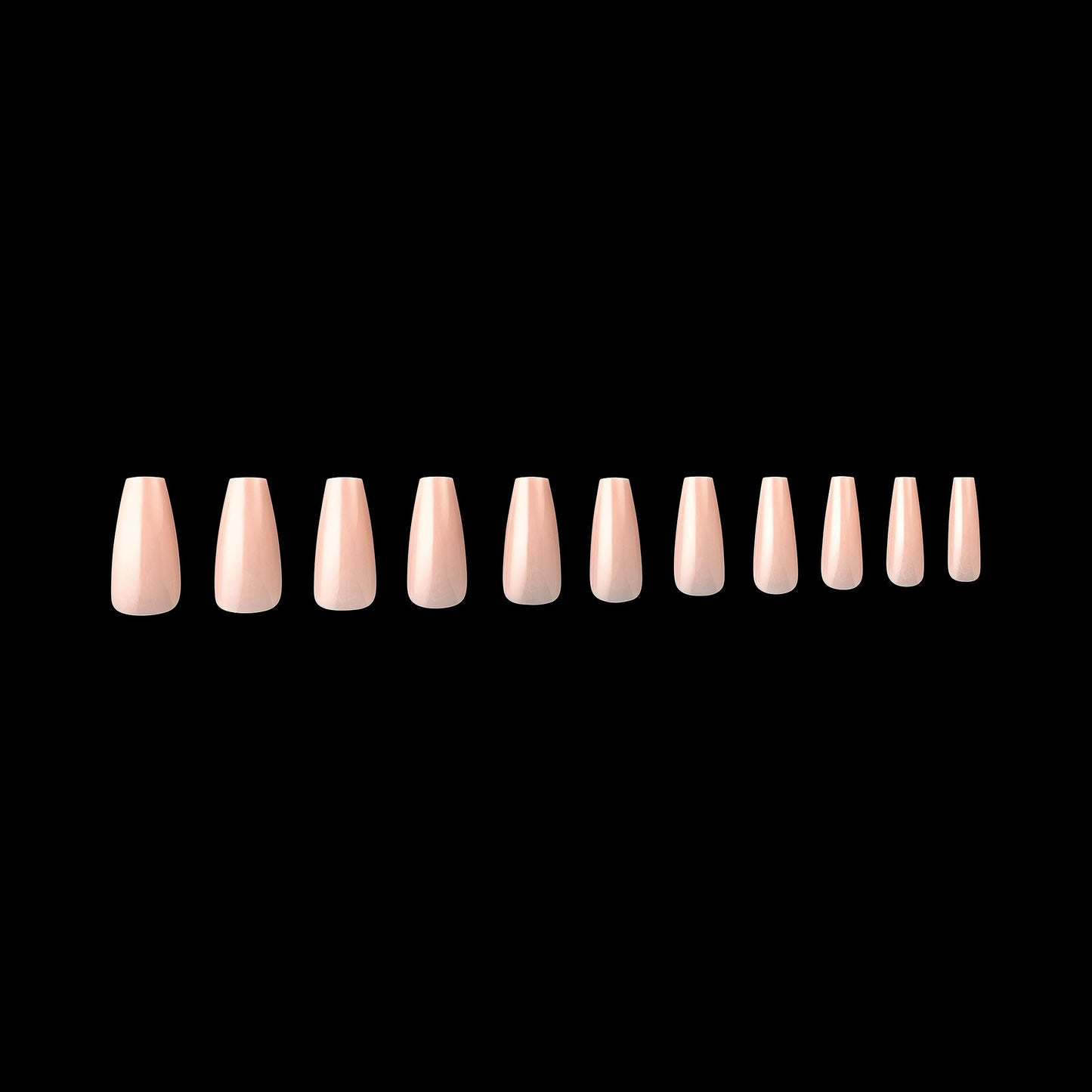 Apres Neutrals Gel-X Maisie Box Of Press On Nails, 11 Sizes 00-9, Soft Gel Nail Tip Box (150pcs) (Natural Coffin Medium, 150pcs)