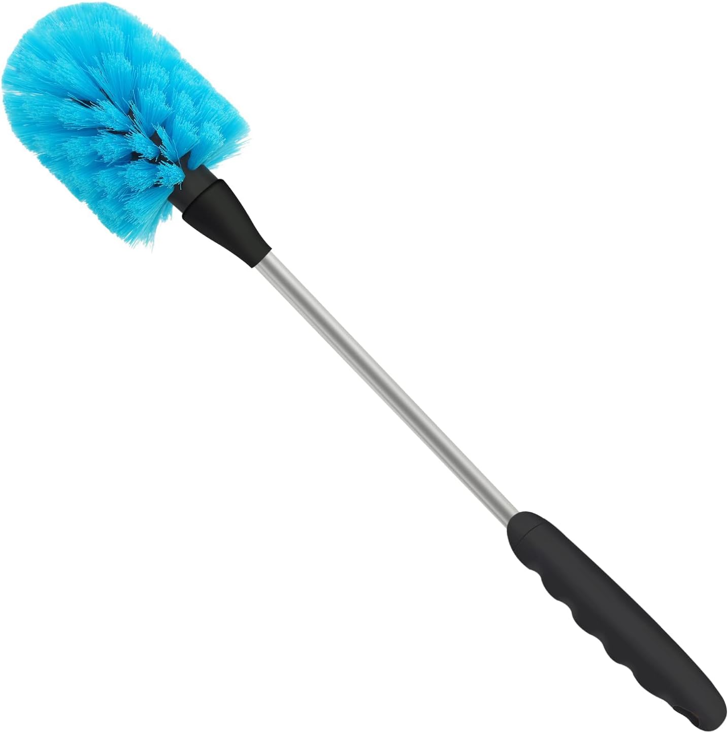Water Bottle Brush Stainless Steel Long Handle Bottle Cleaner Scrubbing Brush for Cleaning Sports Bottles, Baby Bottles, Cups, Coffee Mugs, Glasswares, Wine Decanters, Flask, Vase, and Kitchen Sink
