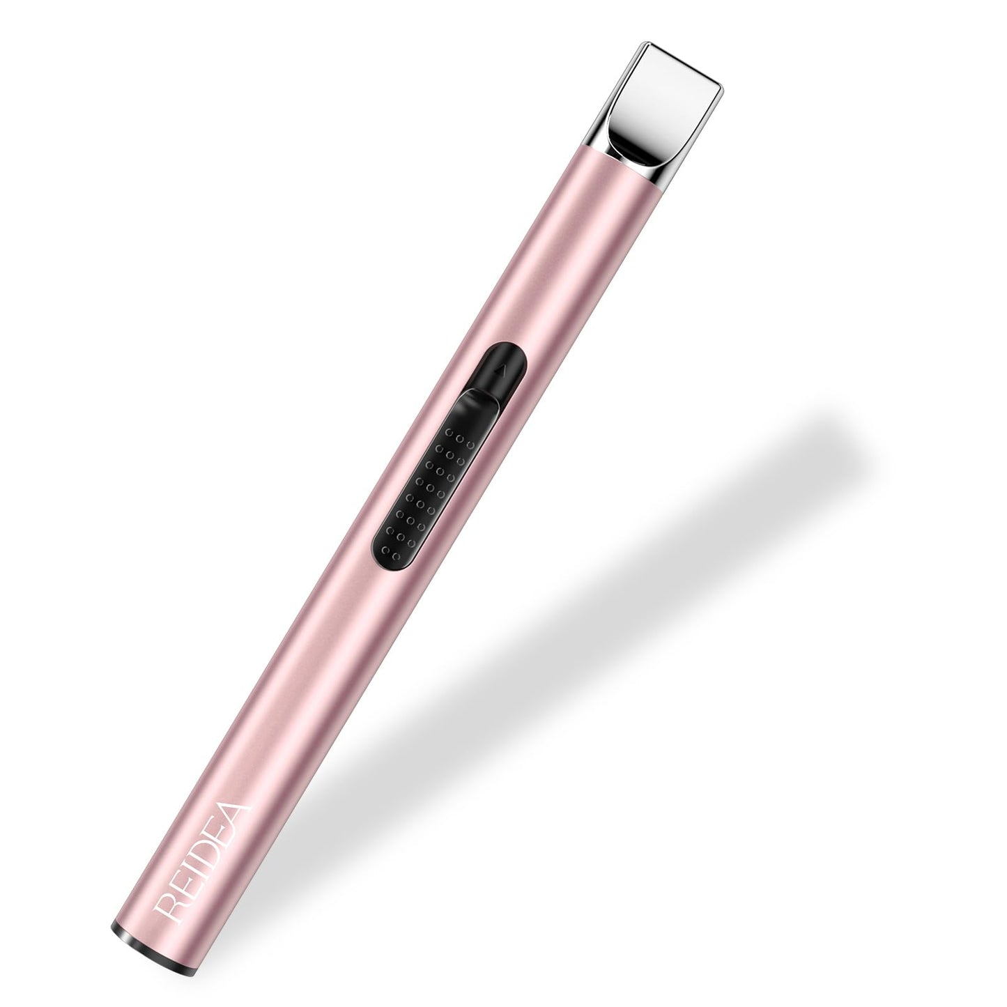 REIDEA Candle Lighter Long USB Rechargeable Arc Windproof Flameless with Safety Switch Buttom for Home Kitchen BBQ Camping Stove