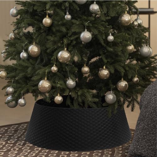 Tree Nest Christmas Tree Collar 26.8" D Round Tree Ring Skirt Base Cover