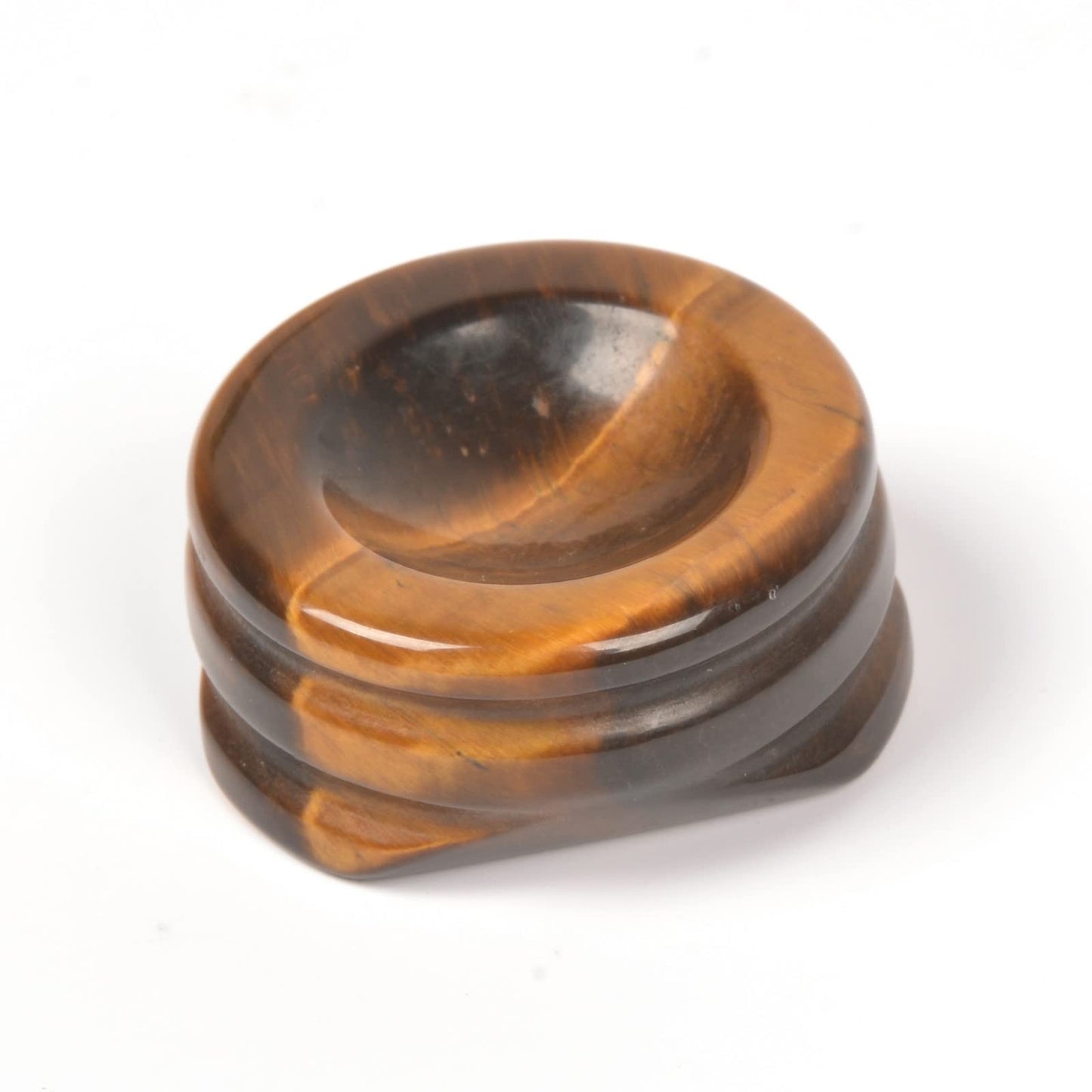 Justinstones Natural Yellow Tiger Eye Gemstone Egg Crystal Healing Chakra Meditation Home Office Decor Stone with Stone Stand