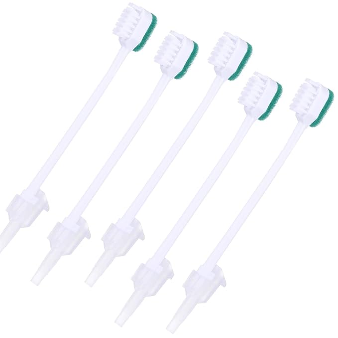 Disposable ICU Suction Toothbrush Sputum Suction Sponge Swab Sponge Toothbrush - 20 pcs