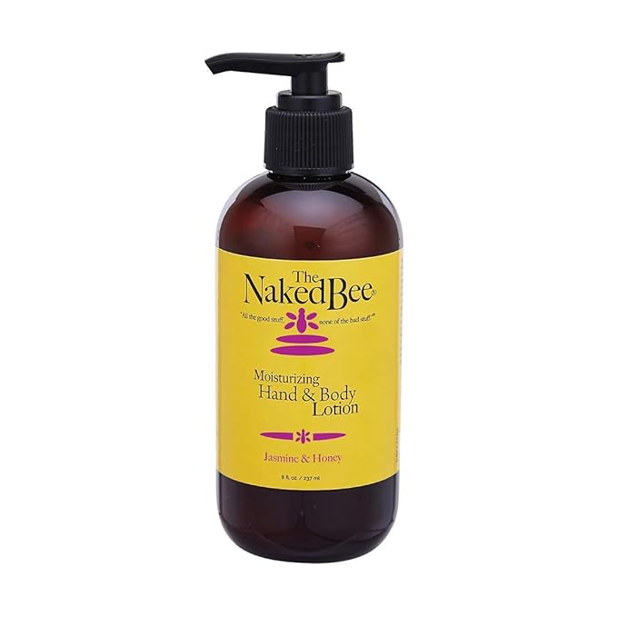 The Naked Bee Lip Balm in Orange Blossom Honey, Grapefruit Blossom Honey, and Pomegranate & Honey 0.150z + Jasmine & Honey 8oz + Coconut & Honey Moisturizing Hand & Body Lotion 6.7oz
