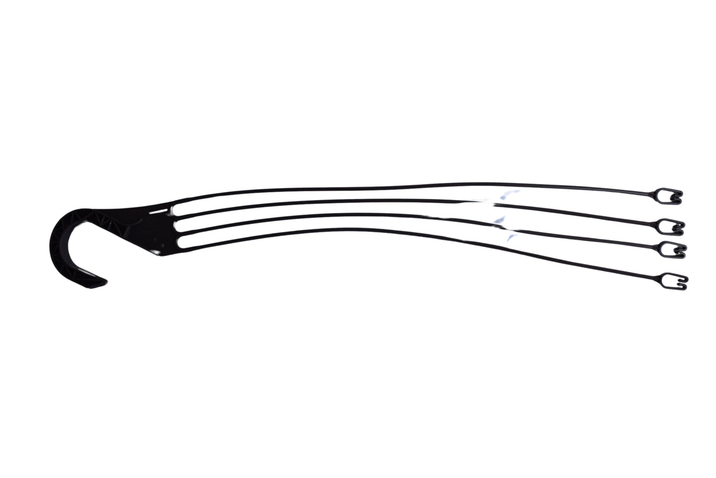 Replacement 4 Strand Plastic Hangers for 12" Hanging Baskets - Set of 5 (Brown)