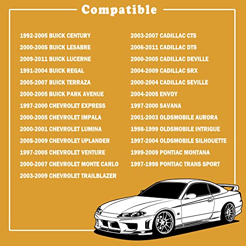 30pcs Door Trim Panel Panel Retainer Clips Compatible with GM Chevy Buick GMC Jimmy Pontiac 10153057(8mm Hole)