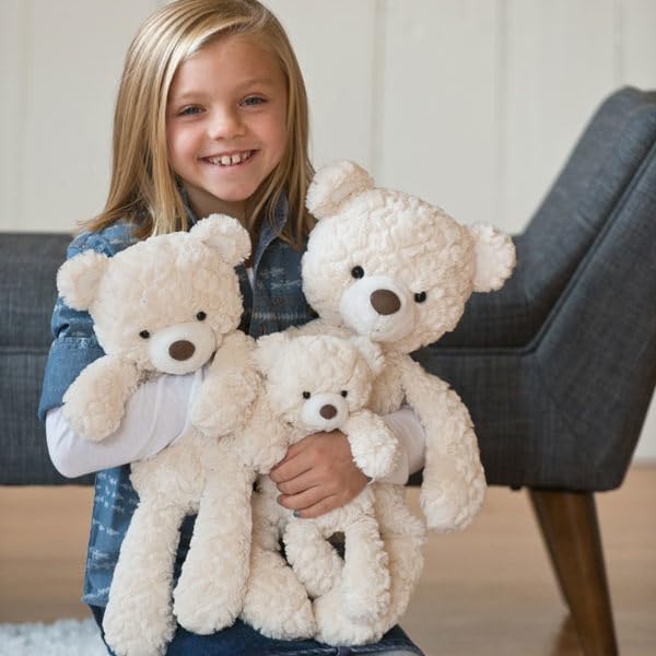 Mary Meyer Teddy Bear - Putty Collection Super Soft Stuffed Animal Plush Classic Toy Plushie , 11" Small, Cream