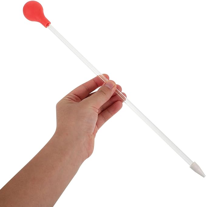 SEWOART Coral Feeder with Soft Head Manual Cleaner for Fish Tank Aquarium Excreta Precise Tool for Coral and Water Plants