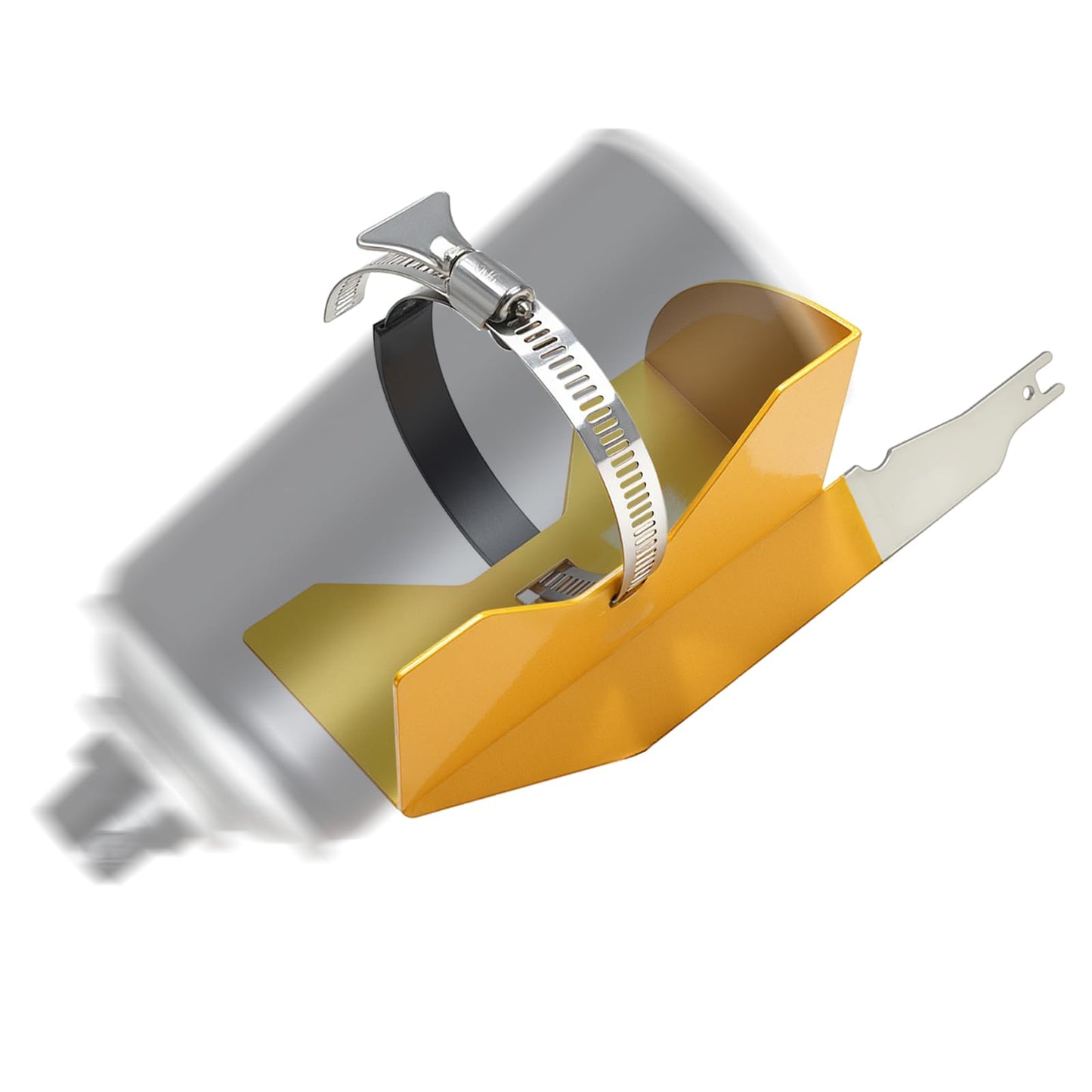 Paint Shaker for Reciprocating Saws, Spray Can Paint Mixer Fits 2" to 4" Cans Paint Shaker Machine for Painter Artist - Yellow