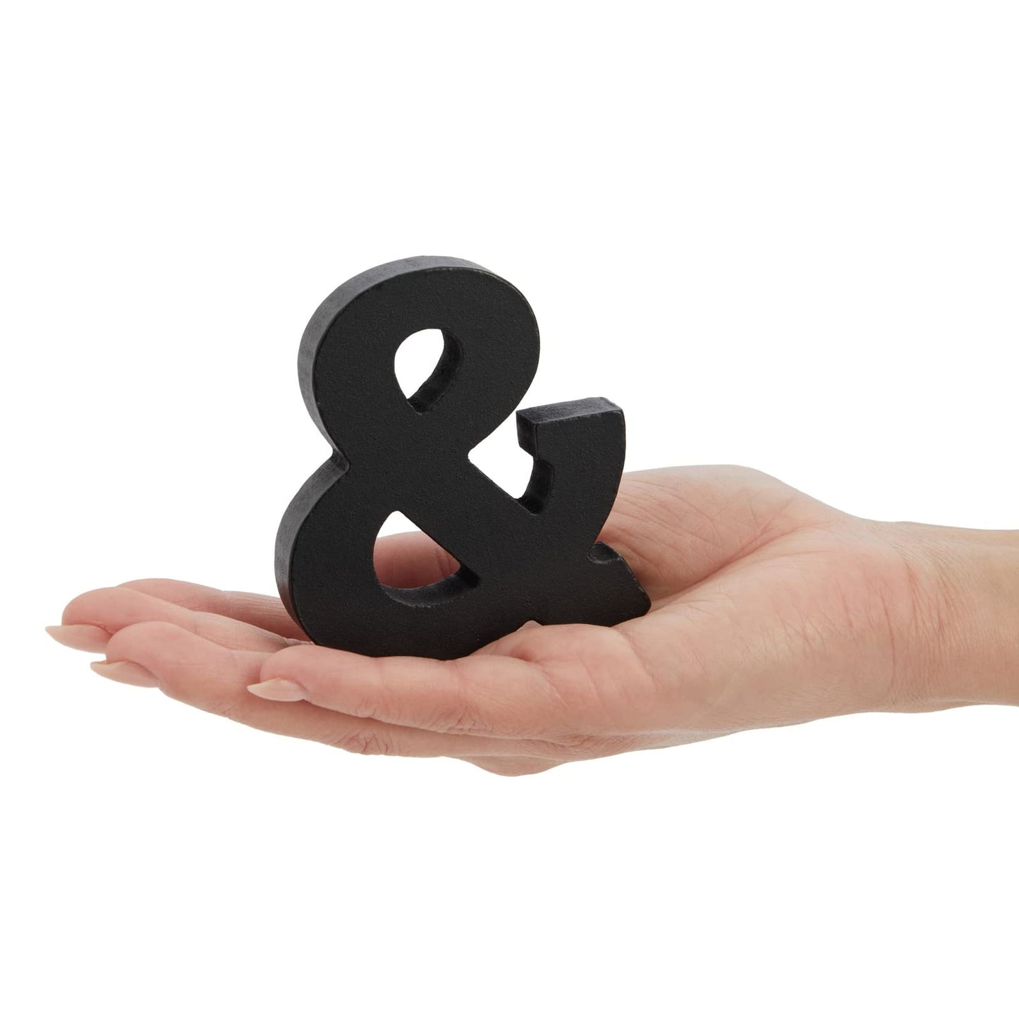 Bright Creations 54 Pieces 3D Wooden Alphabet Letters for Tabletop, Home Wall, Party Decor, DIY Crafts, A-Z (3 Inch, Black, 0.6 in Thick) - Letters for Wall Decor