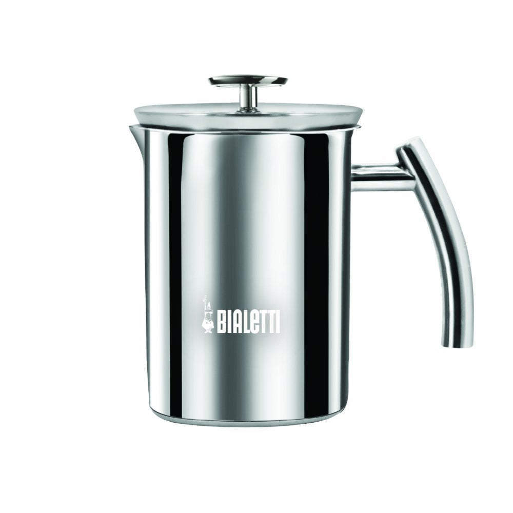 Bialetti Cappuccino Machine Milk Frother, Small, 200 milliliters, Steel