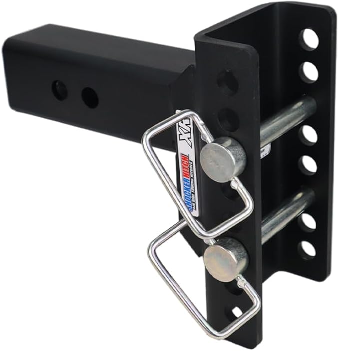 Shocker XR Adjustable Drop Hitch, Fits 2-1/2"Hitch Has 2-5/16"Ball 0-7-1/2" Drop