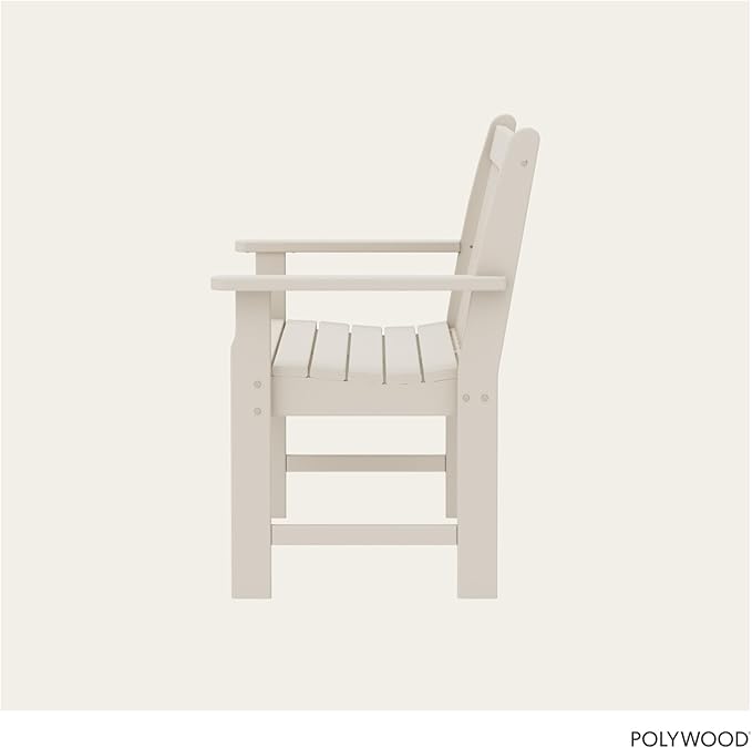 POLYWOOD Vineyard 48-Inch Bench, Sand