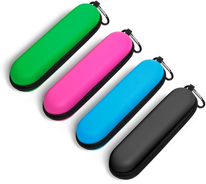 Nincha EVA Electric Toothbrush Case - Durable Hard Shell Travel Case with Mesh Pocket - Fits Most Powered Toothbrush Products (Green)