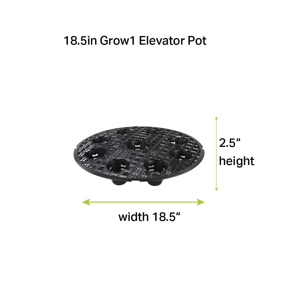 Grow1 18.5-Inch Pot Elevators for Plants (1-Piece)