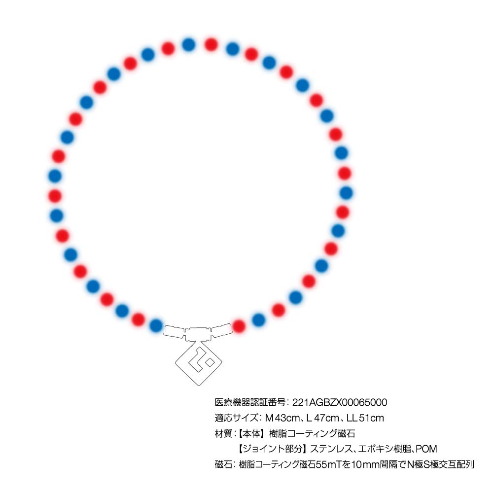 Colantotte TAO Necklace Aura Black×Black 47cm Japan Import